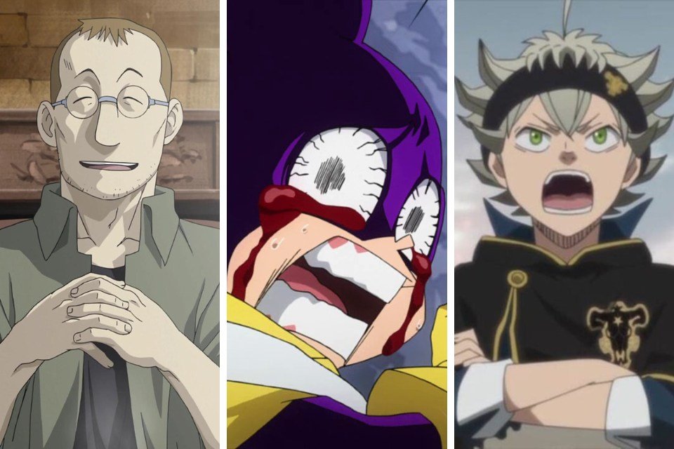 TOP 5 Personagens de Anime