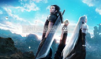 Crisis Core Final Fantasy 7 Reunion usa imagem com marca da Getty Images