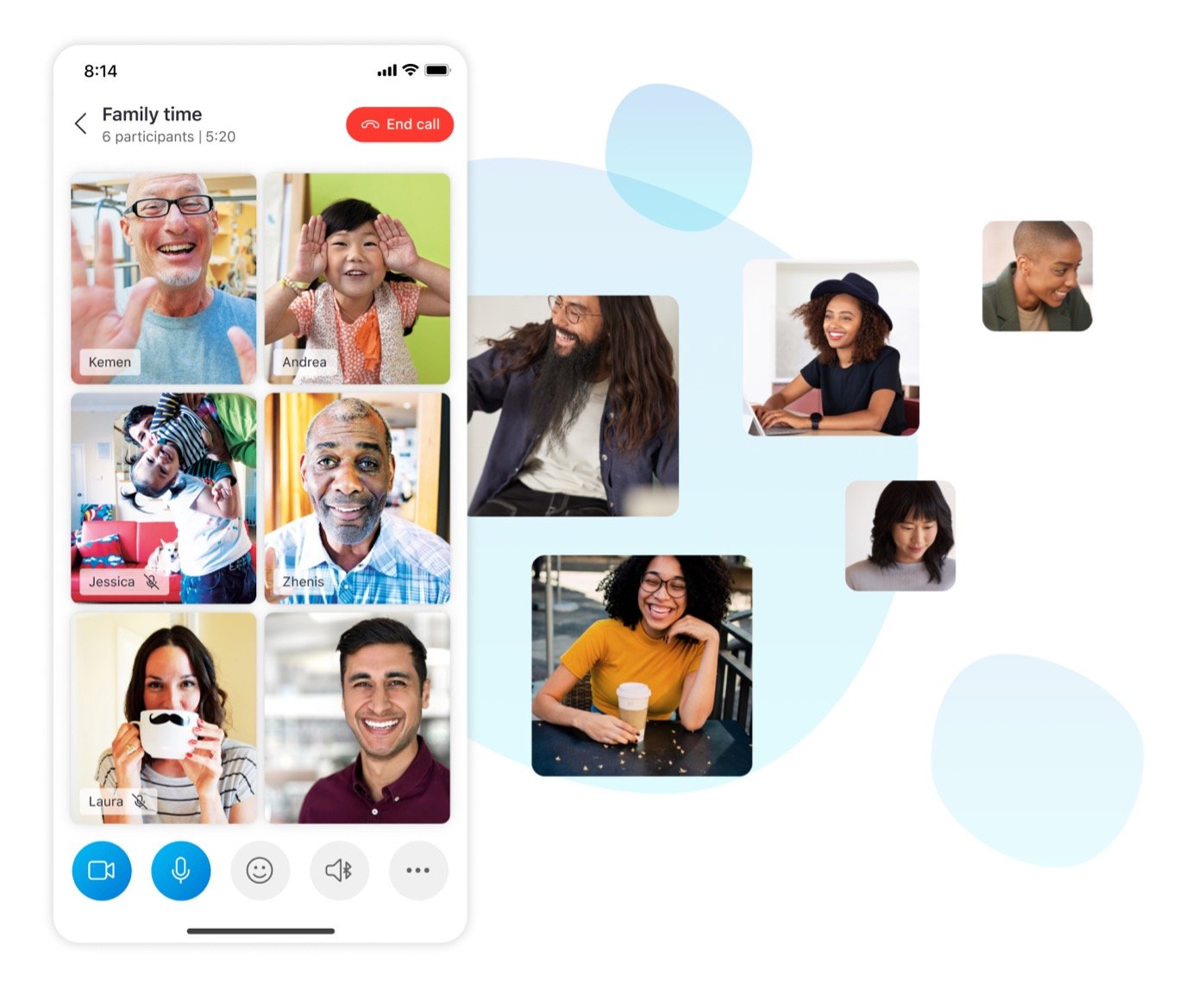 App mobile do Skype terá aprimoramento para videochamadas.