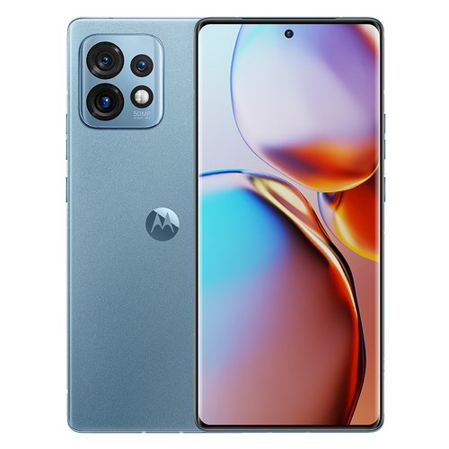 Moto X40 adota um módulo quadrado para a câmera tripla traseira.