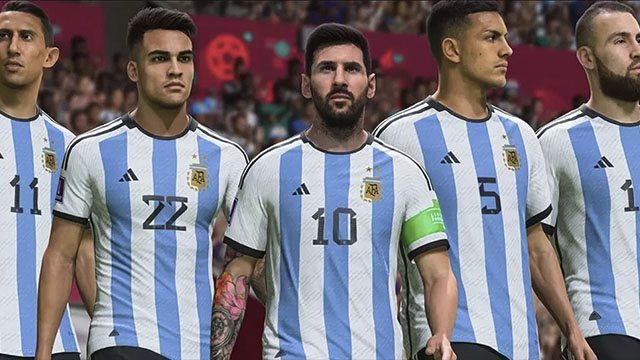 A seleção argentina também levou a melhor em FIFA 13