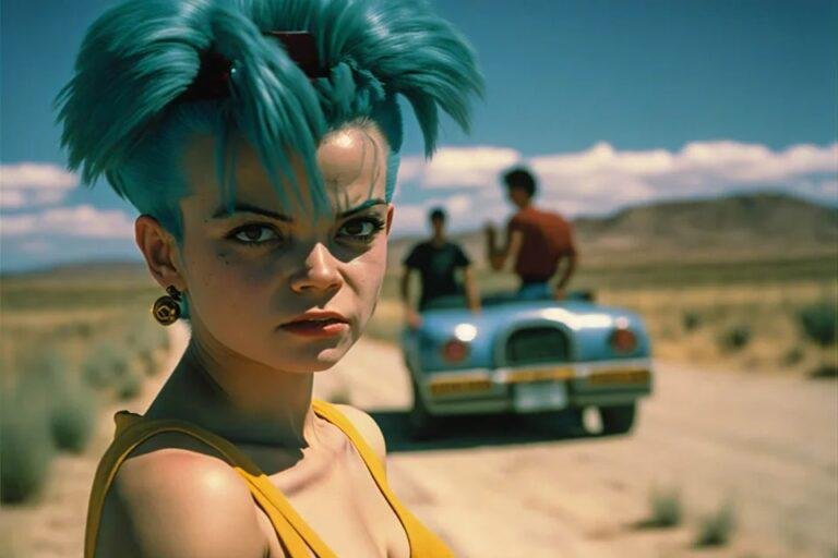 Bulma de rolê no deserto