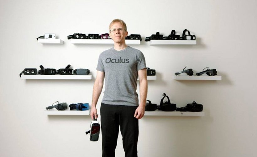 Carmack assumiu o posto de CTO da Oculus em 2013.