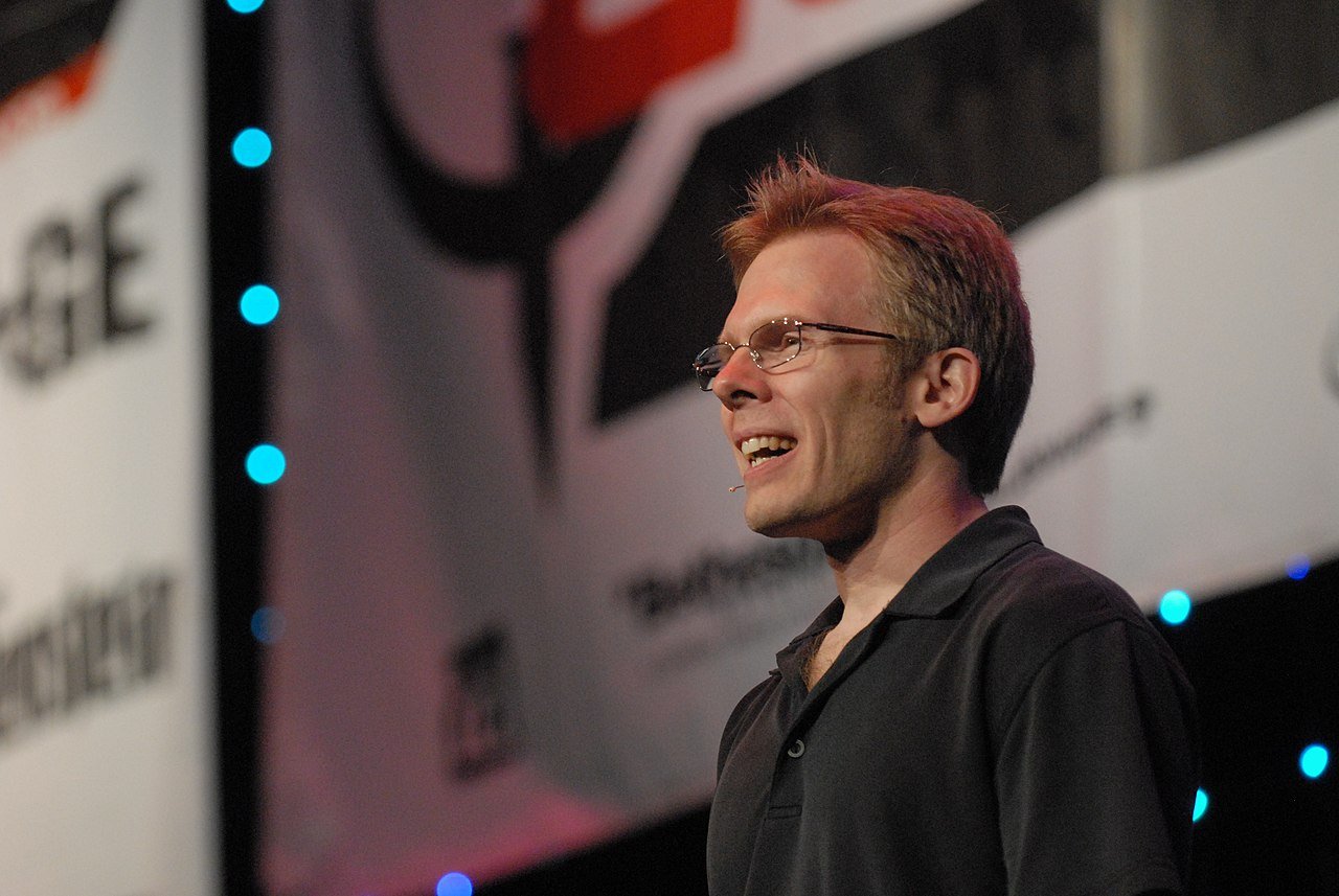 John Carmack na QuakeCon em 2009.