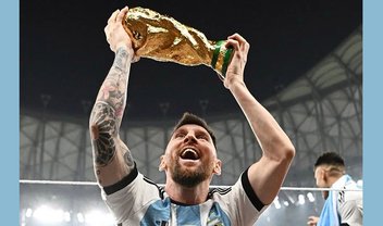 Post de Messi com a taça da Copa é o segundo mais curtido do Instagram