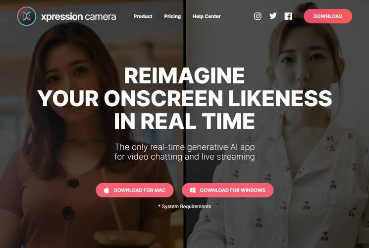 O Xpression Camera traz uma série de recursos para criar animações com a voz