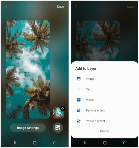 É possível criar um novo plano de fundo do zero ou modificar os já disponibilizados na plataforma