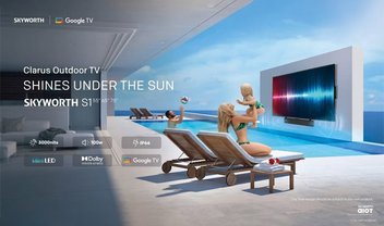 Rival da Samsung, nova televisão 'ao ar livre' traz Google TV