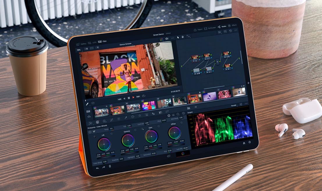Segundo a companhia, o iPad Pro M2 pode exportar um filme 4K em ProRes quatro vezes mais rápido que em um modelo equipado com o M1.