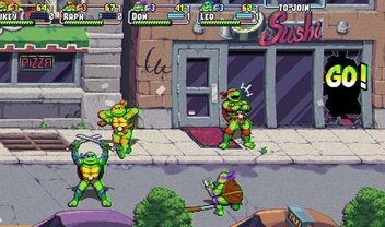 TMNT Shredder's Revenge ganha update que traz filtro de TV antiga