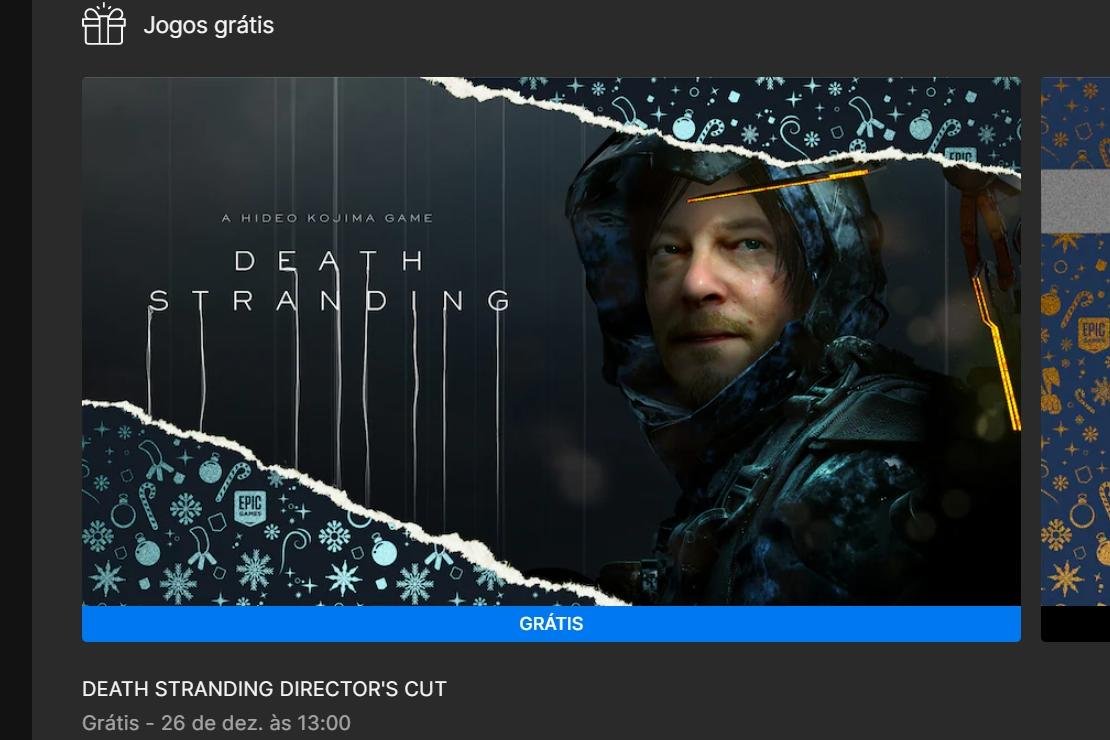 Death Stranding está de graça na Epic Games Store - Outer Space