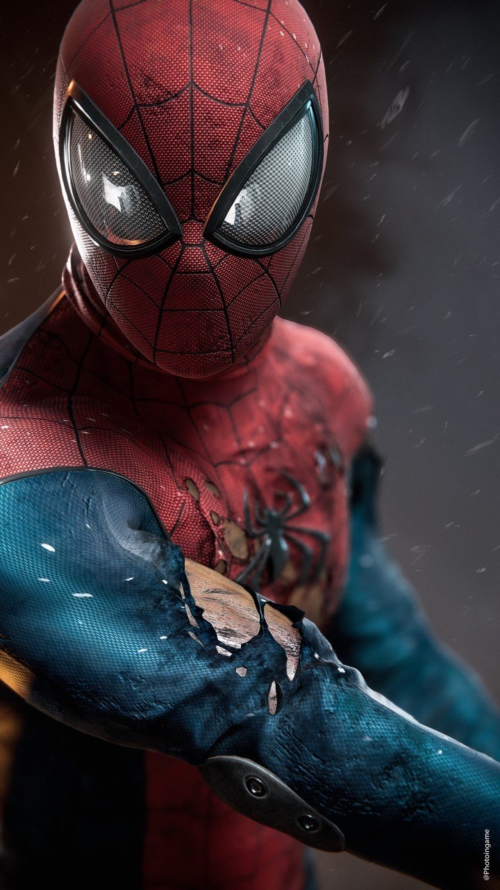 Foto tirada no jogo Marvel's Spider-Man - Imagem: Reprodução/Twitter: @Photoingame