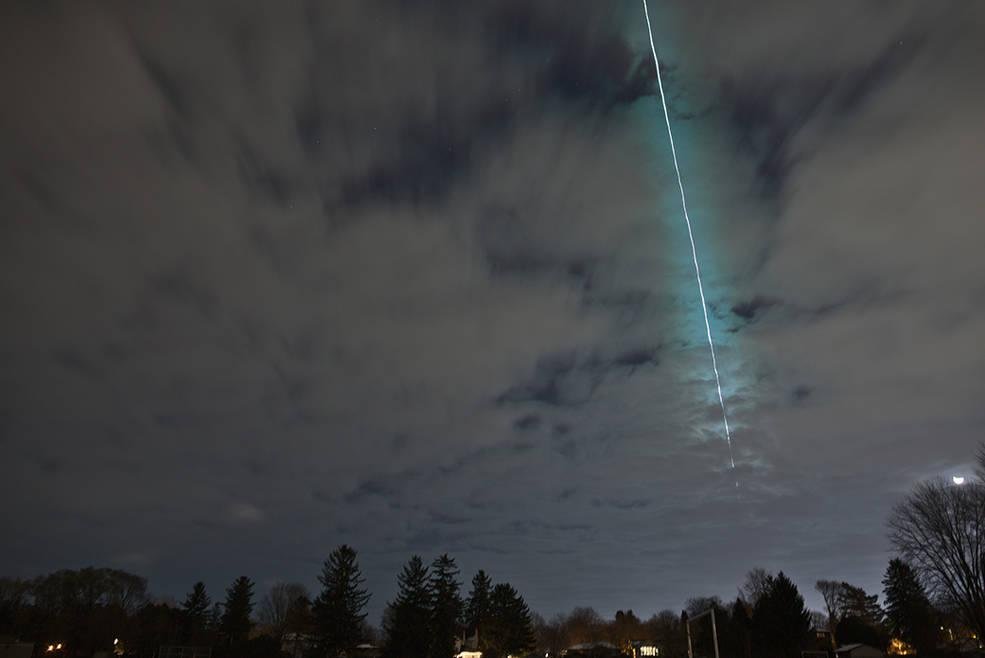 Asteroide previamente detectado pela NASA cai em Ontário no Canadá. (Fonte: Robert Weryk/NASA/Reprodução.)