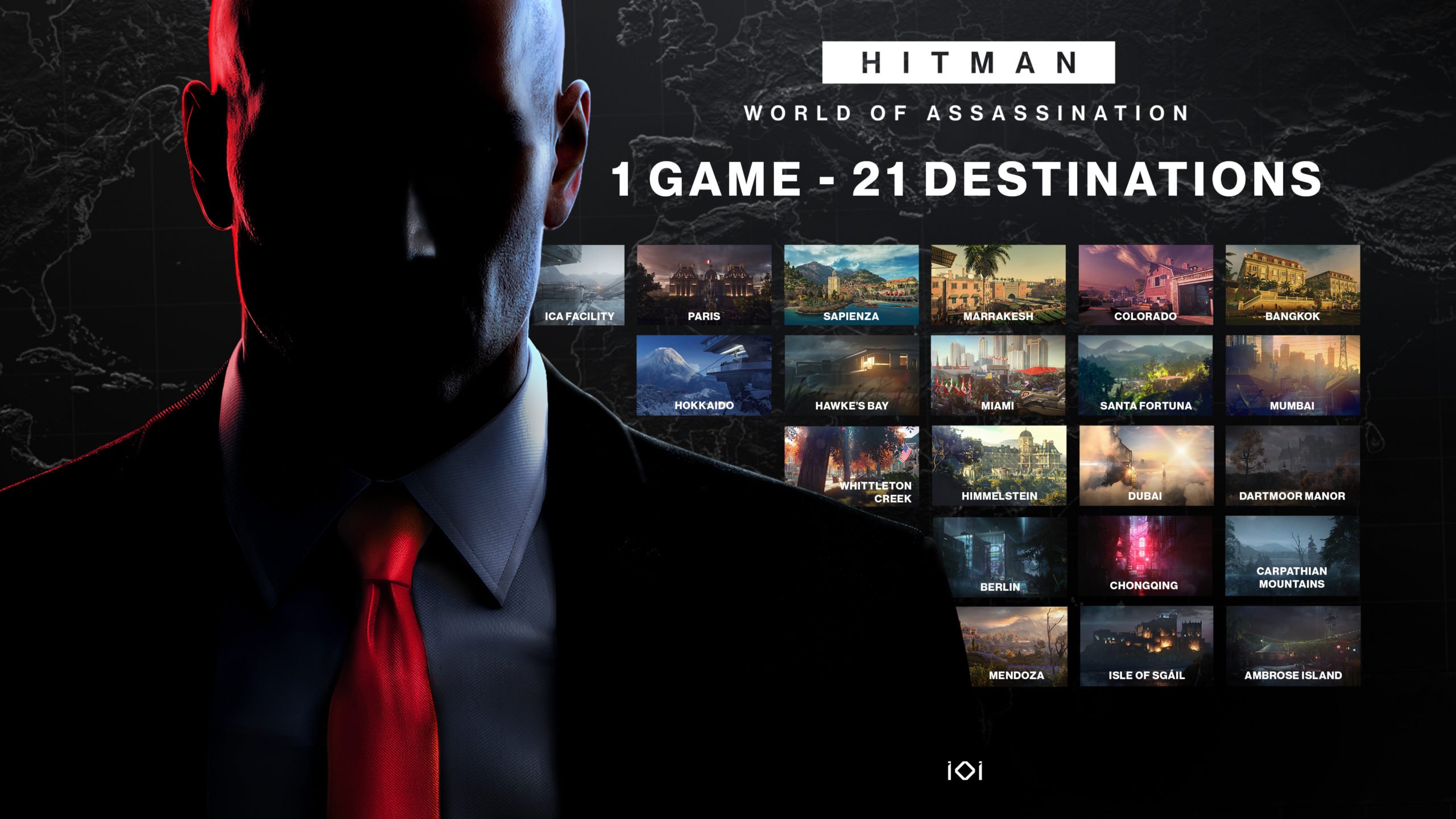 Hitman 3 será lançado com 6 locais e importará save de Hitman 2