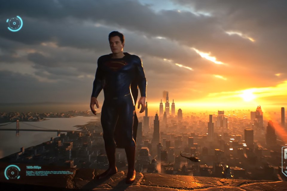 Fans stellen sich in Unreal 5 einen realistischen Superman mit einer „globalen“ Karte vor