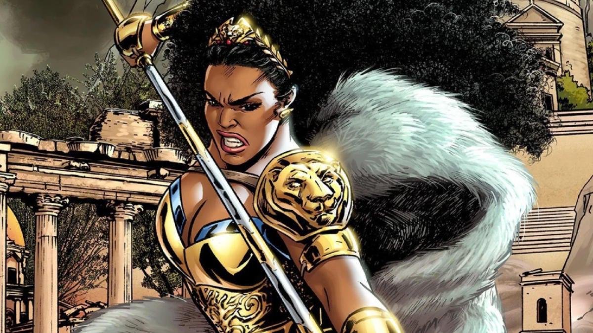 Nubia, rainha das amazonas, tem sido um dos destaques dos quadrinhos da DC nos últimos anos.