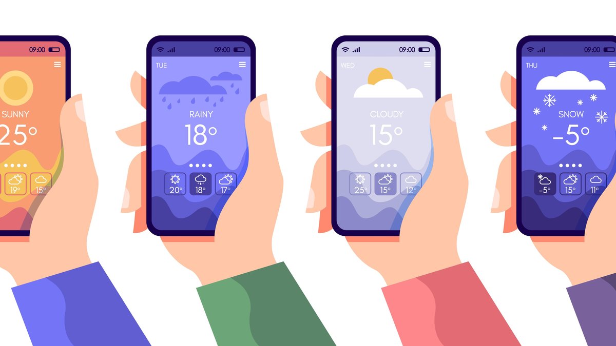 6 apps de clima para verificar a previsão do tempo