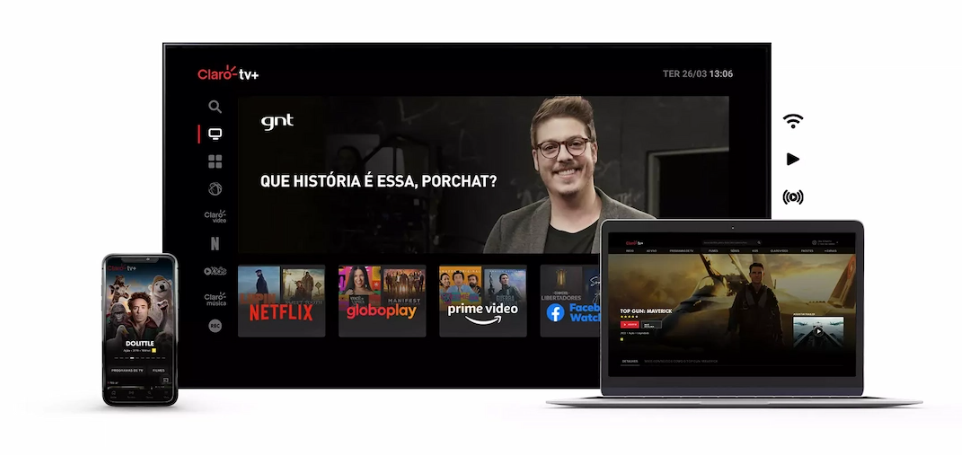 Aplicativo da Claro tv+ chega no Fire TV Stick da