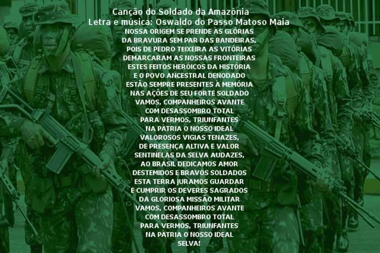 Canção do Soldado da Amazônia