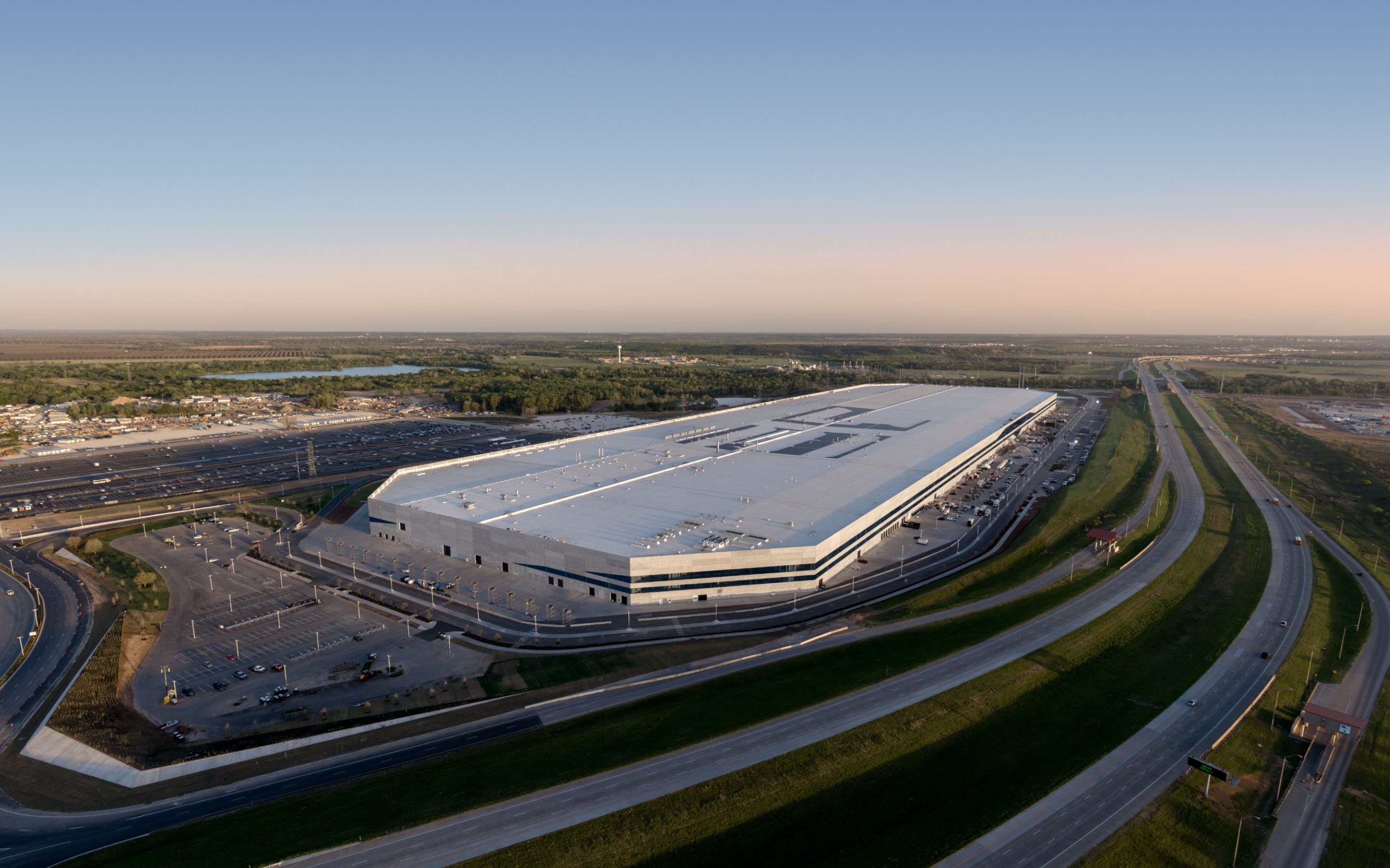Atualmente, a Tesla Gigafactory Texas tem 8,5 km quadrados.