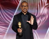 Globo de Ouro: Eddie Murphy recebe prêmio e faz piada com tapa de Smith