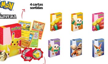 Novos brindes do Mc donalds #pokemontcg #mclanchefeliz #fy