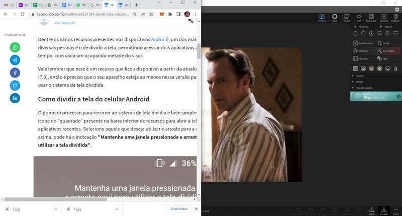 *Print da tela