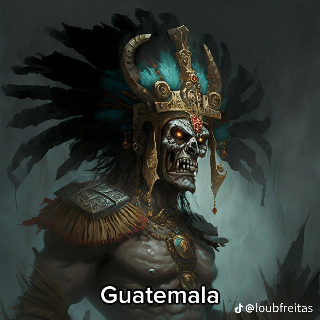 O vilão de IA da Guatemala usa elementos da cultura Maia.