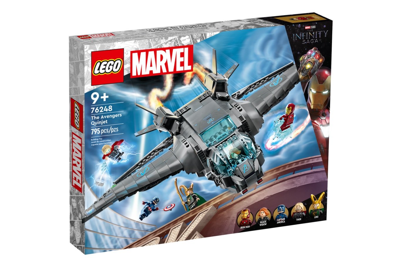 LEGO Super Heroes Marvel - Quinjet dos Vingadores