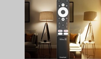 Google TV ganha controle remoto com “bateria infinita”
