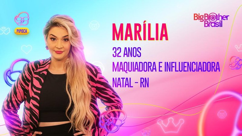 Marília, sister do grupo Pipoca do BBB 23