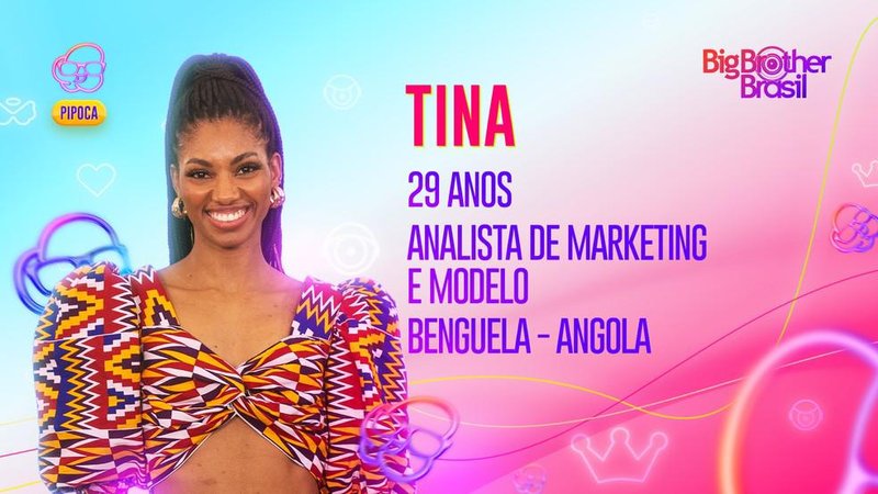 Tina, sister do grupo Pipoca do BBB 23