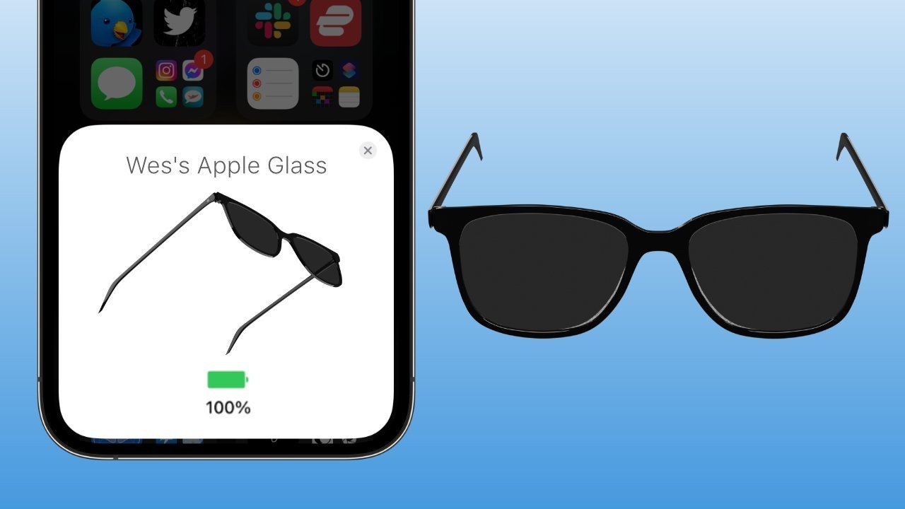 Apple Glass teria um visual semelhante a um óculos comum.