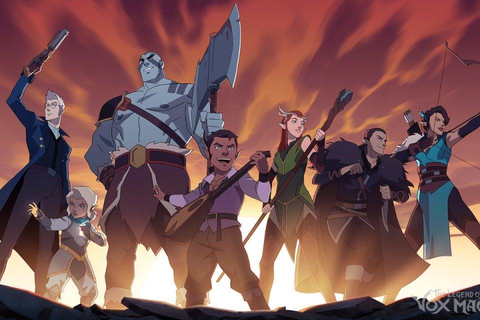 a temporada 2 de A Lenda De Vox Machina já chegou, e eu tô viciado