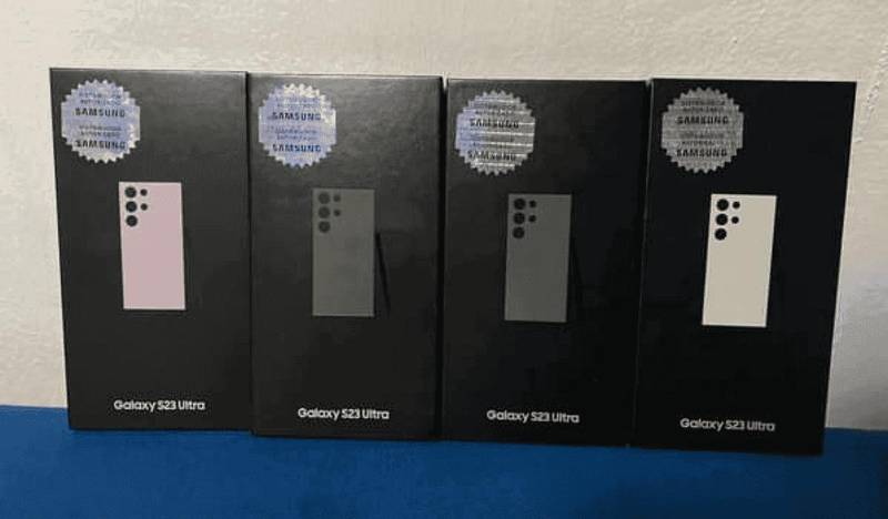 Loja da América Central diz que tem o smartphone Samsung Galaxy S23 Ultra para pronta entrega antes do lançamento oficial.(Fonte: KM Cell/Facebook/Reprodução)