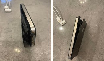 iPhone pega fogo enquanto carregava e momento é gravado; veja