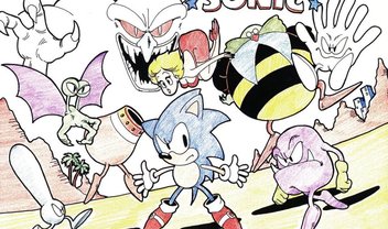 Artista que criou o Sonic revela conceito inicial em que herói era humano!