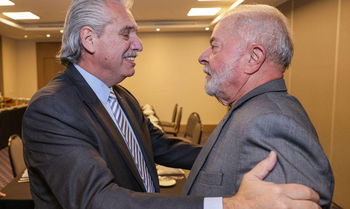 Lula em encontro com presidente argentino, Alberto Fernández