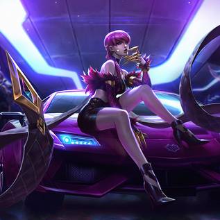 Imagem de LoL: cosplay de Evelynn K/DA é puro luxo e sedução 