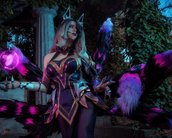 LoL: cosplay de Ahri Congregação das Bruxas enfeitiça qualquer um