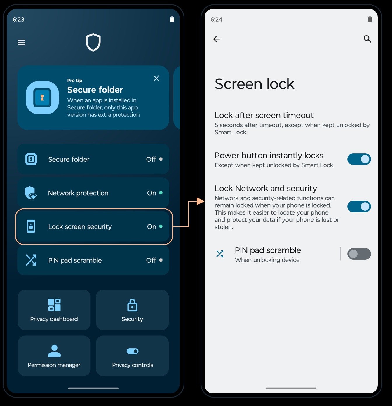 Motorola Screen Lock
