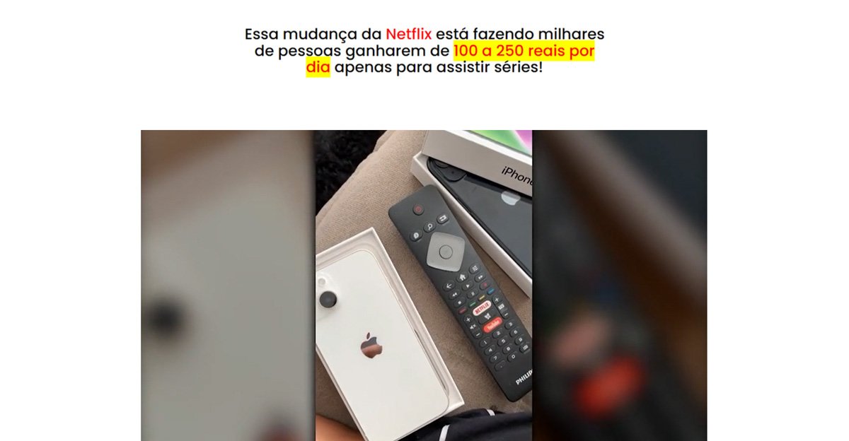 Golpe da Netflix