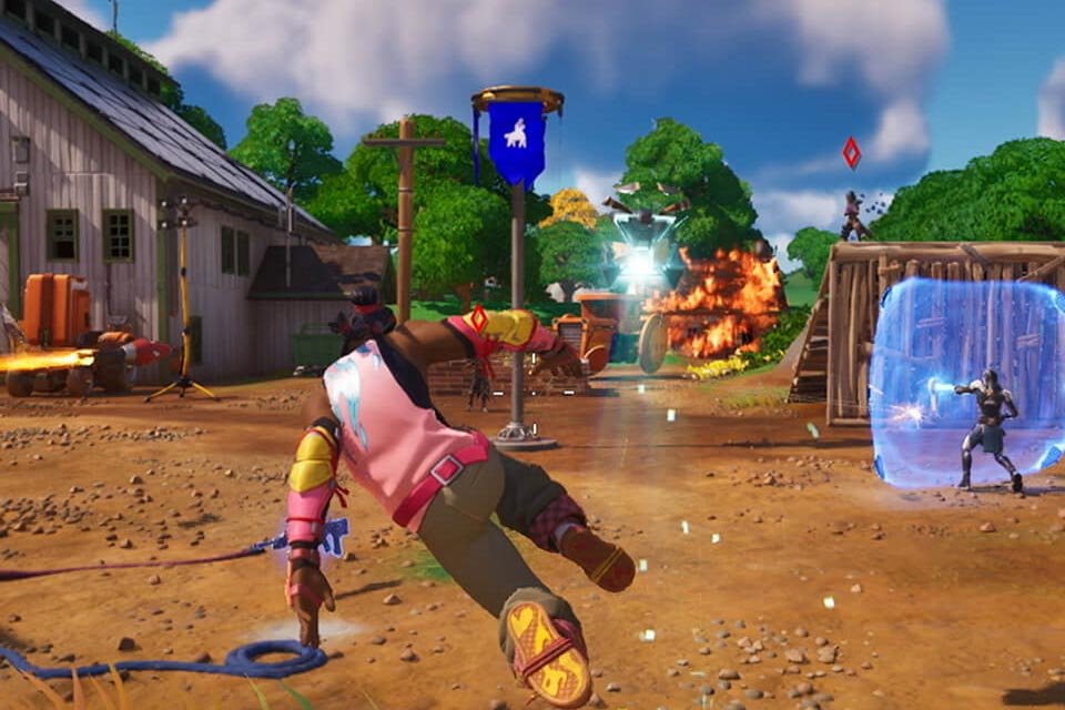 Sony não permite que jogadores PS4 usem a sua conta Fortnite na Switch