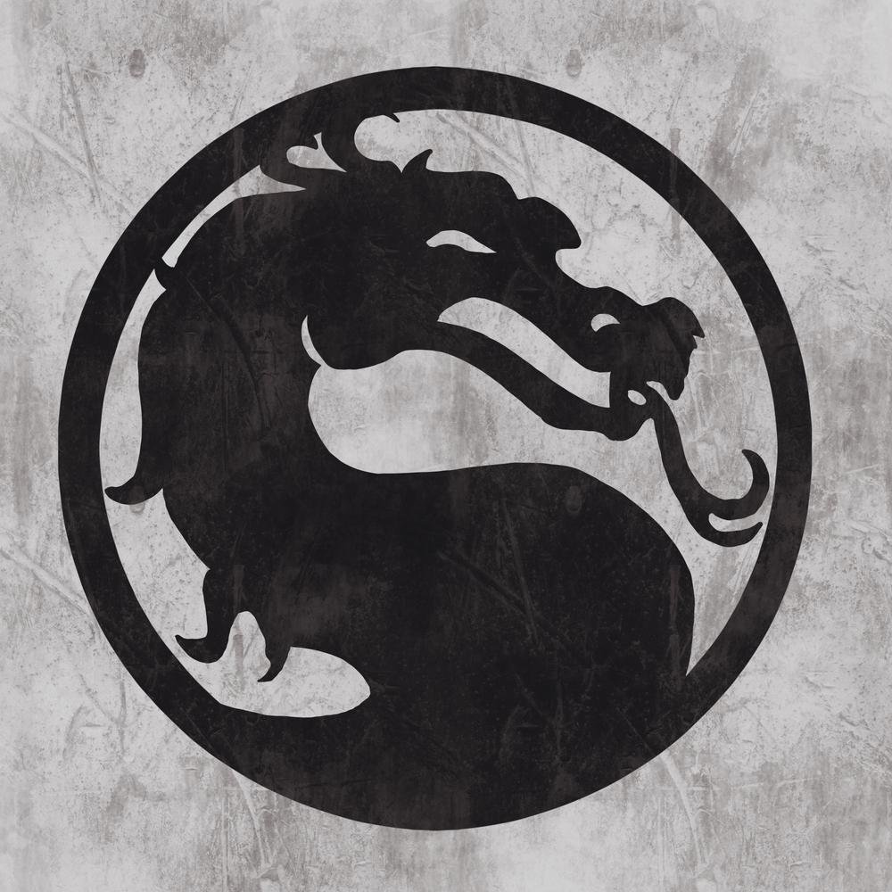 Icônica logo de Mortal Kombat