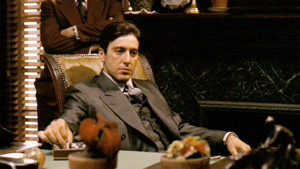 Al Pacino como Michael Corleone em O Poderoso Chefão. (Paramount Pictures/Reprodução)