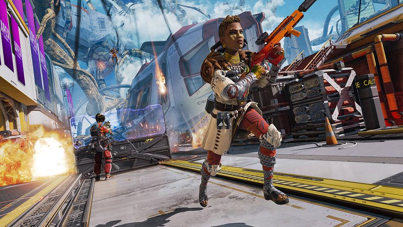 Apex Legends, o battle royale da EA lançado em fevereiro de 2019 - Imagem: Reprodução/