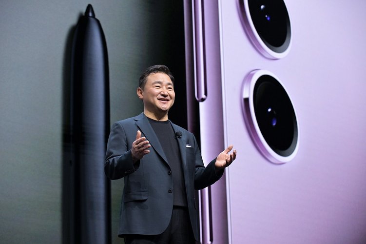 TM Roh durante o evento Galaxy Unpacked, na última quarta-feira (1).