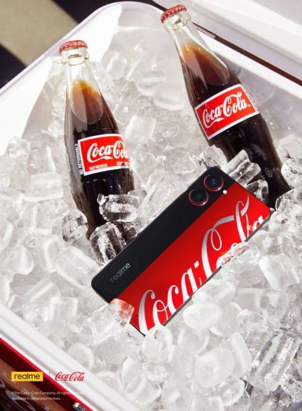 A edição especial Coca-Cola do Realme 10 Pro 5G não será lançada no Brasil.
