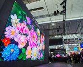 LG apresenta tela gigante de 272 polegadas com resolução 8K