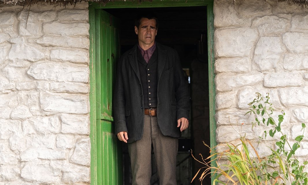 Collin Farrell entrega uma belíssima atuação em Os Banshees de Inisherin ao viver o gentil e pacato Pádraic.